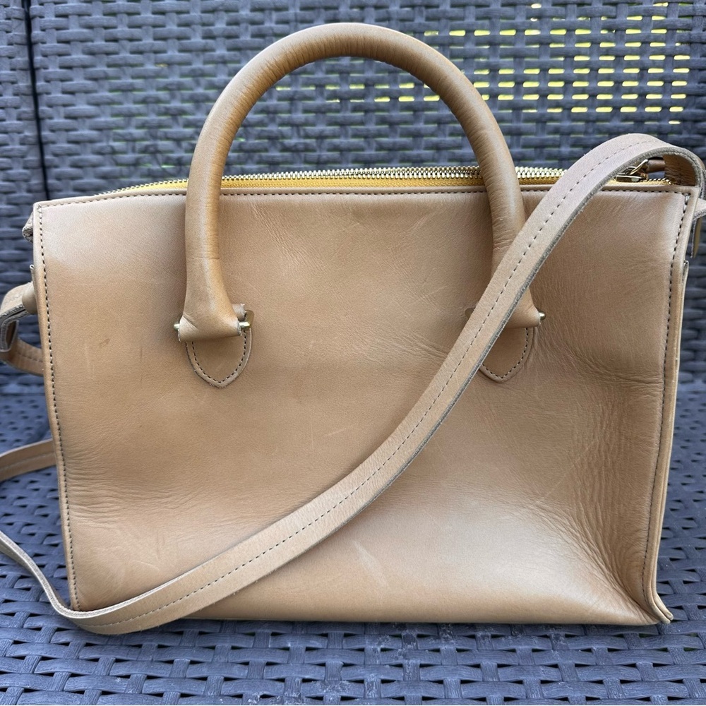 Clare V Tan Satchel Bag - Picture 5 of 16